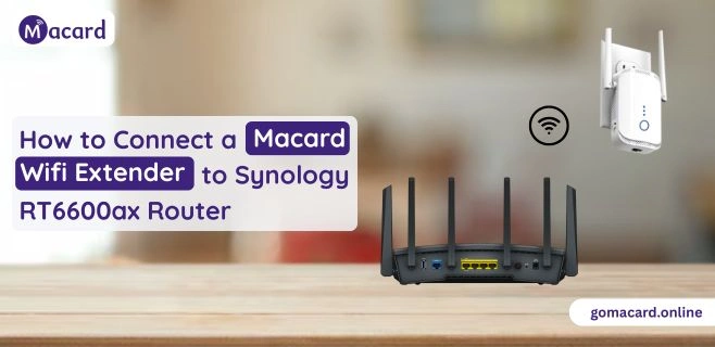How to Connect a Macard WiFi Extender to Synology RT6600ax Router